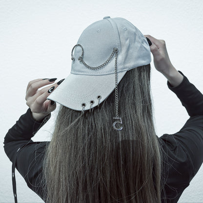 White Chain Cap 