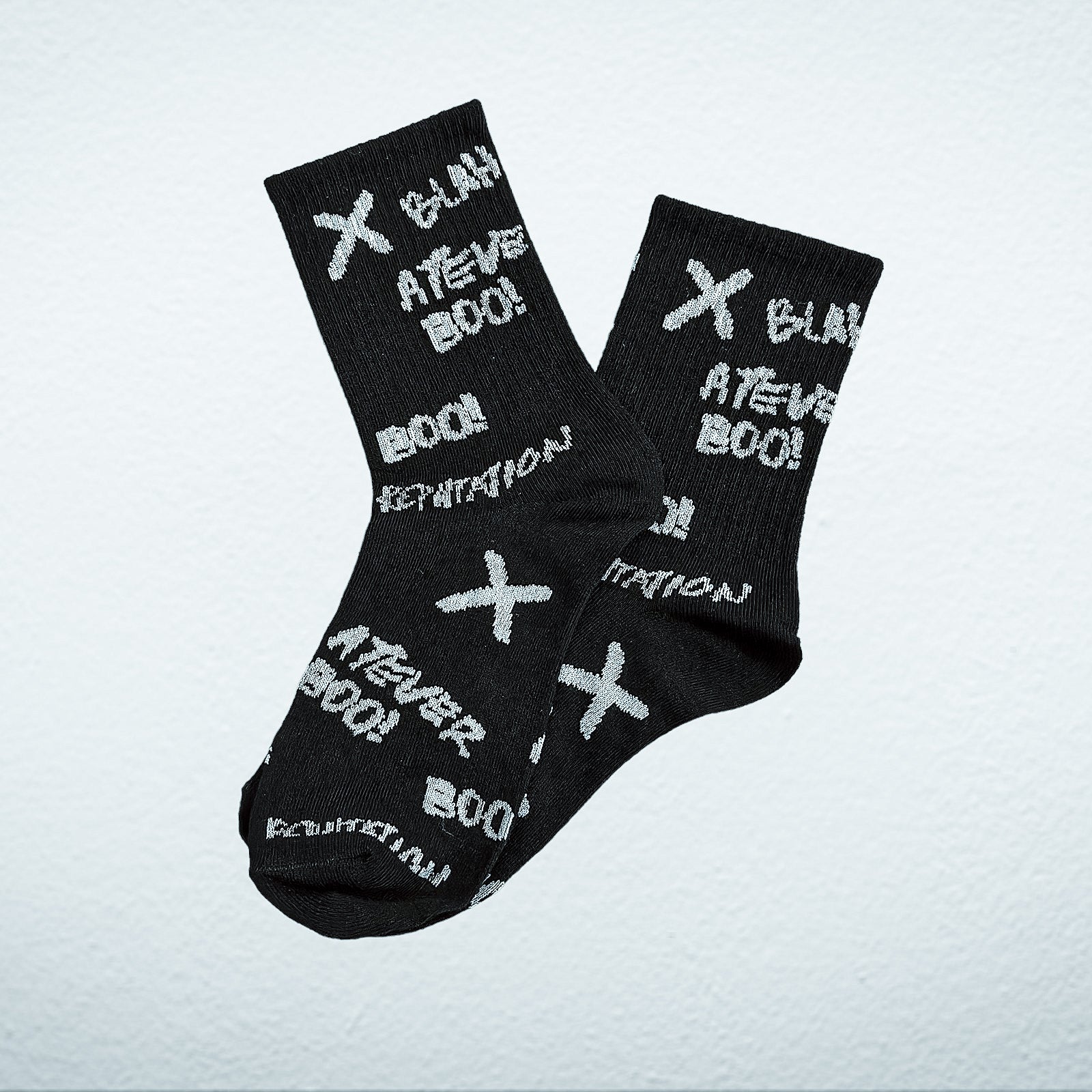 Black Wall Socks